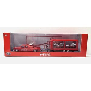 M2 Machines Coca Cola 1973 Chevrolet Cheyenne Super 30 and 1959 Corvette XP-86